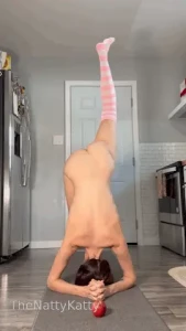 Monday morning yoga pose