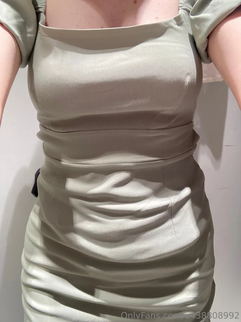 Just went shopping and bought this cute dress bonus was wearing my 