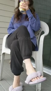 I love sitting outside in the morning how do you start your day