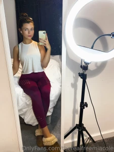 Got a lil sweaty after cycling today wanna see me take of my clothes part 1