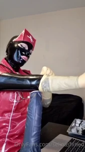 Nurse shine extracts a sample your sunday sexy selina show is here