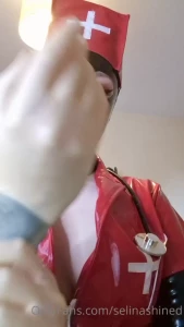 Did someone say biogel friday nurse shine applies her biogels ready to