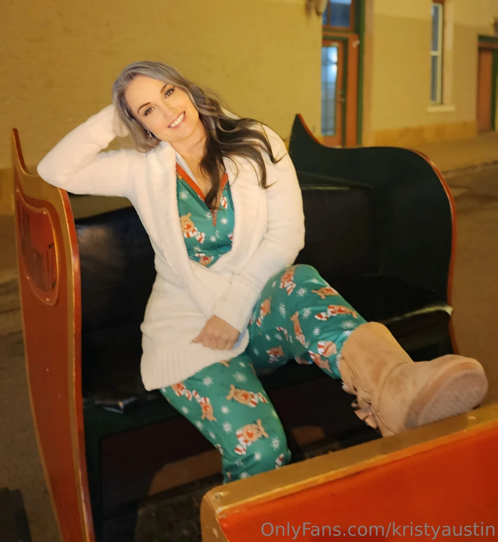 Taking a ride in santa s sleigh where the only speed limit is how fast 