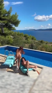 First day of shooting in croatia in a very luxury villa with sea view part 10
