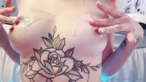 I wish it was your cum on my boobs