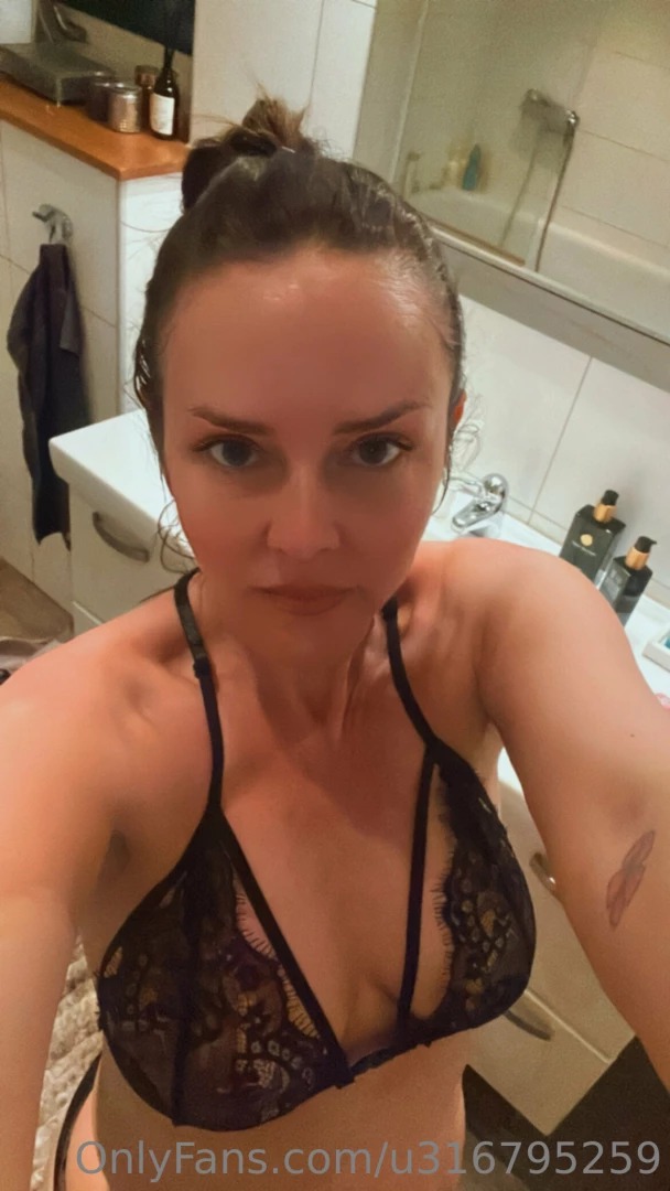 Just trying on some lingerie what do you think 