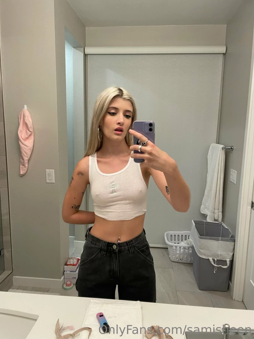 I either need to start wearing bras or stop buying see through shirts 