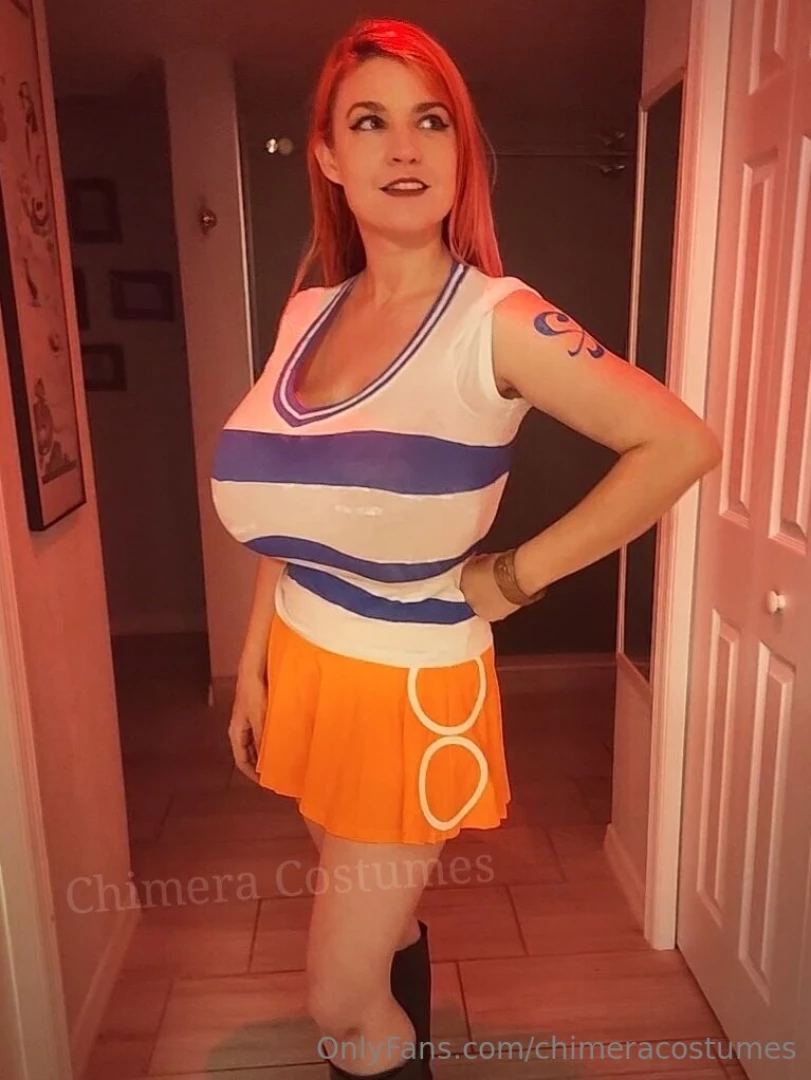 Nami from one piece cosplay 