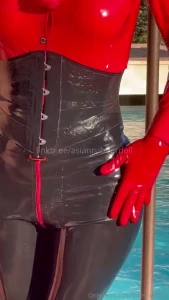 Rubberdollruby is melting under the hot sun