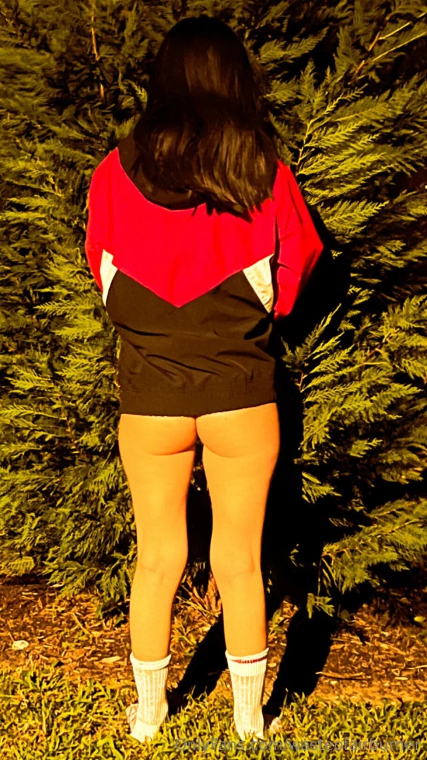 One of my favorite things to do is go outside and undress at night in 