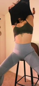 Loving these leggings getting ready for my next workout part 3