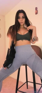 Loving these leggings getting ready for my next workout part 4