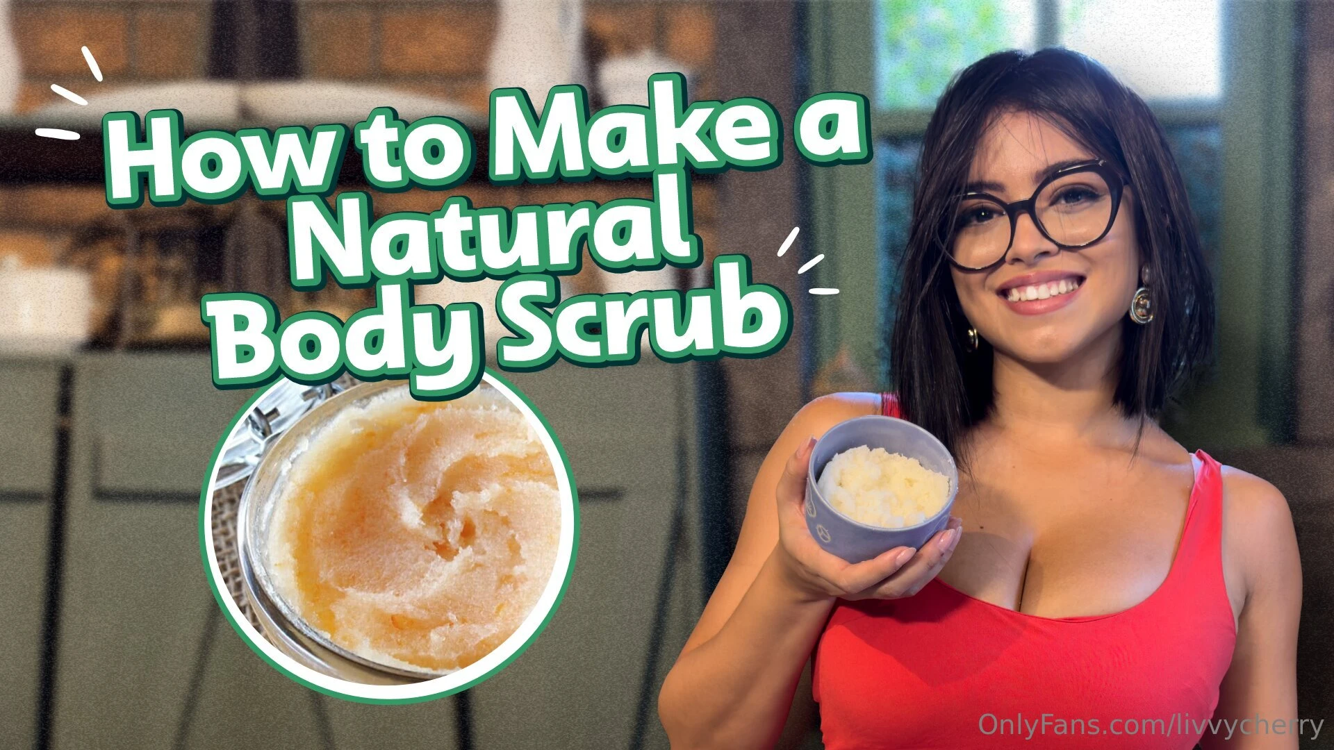 Natural scrub at home easy you you can already watch of tv c 