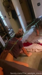 Tug of war anyone im undefeated duo ass natural blondes lingerie twins