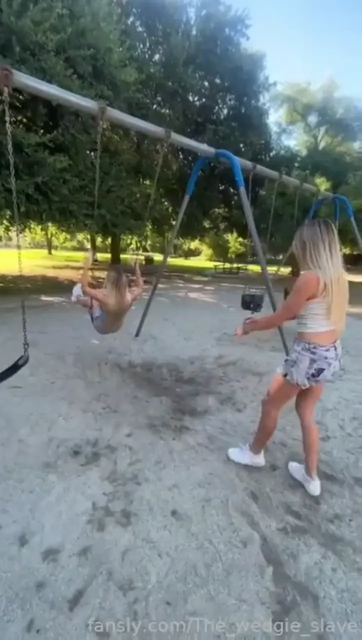 Happy wedgie wednesday that thong went way too far for comfort duo 