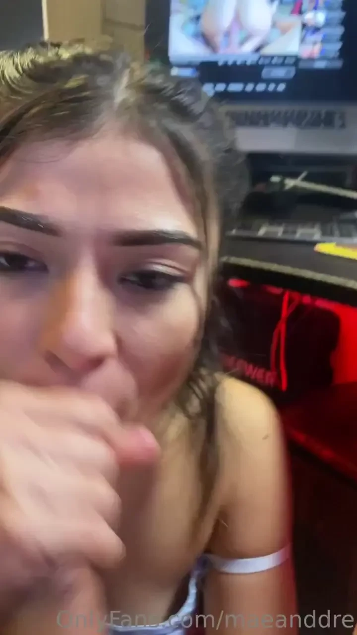 Dre was watching our video and i had to jump in 