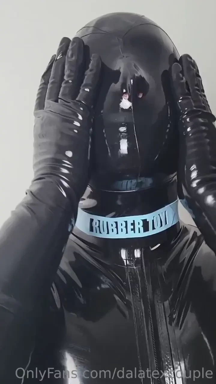 The rubber toy could not help but love it s predicament forever 