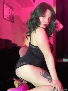 Took some cheeky photos after filming a spicy little roleplay for a