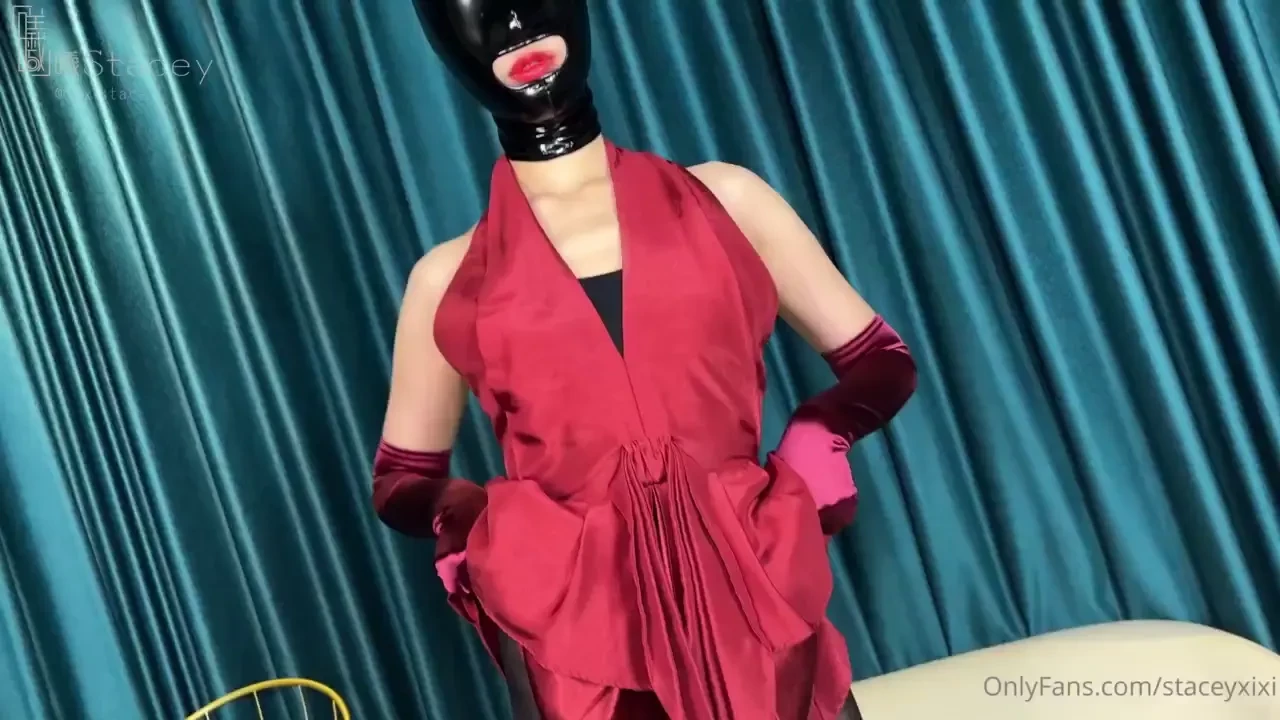 After wearing this pvc hood only the mouth is exposed for breathing 