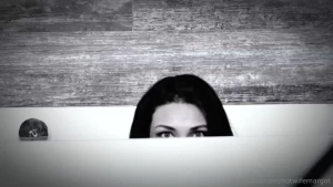 Caught me hiding in the tub again