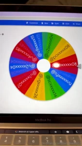 Panty raffle results