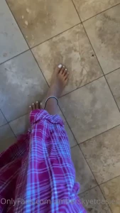 The floor is freezing