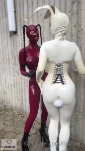 Shooting with a bunny i love lola_noir s cute little tail lt 3