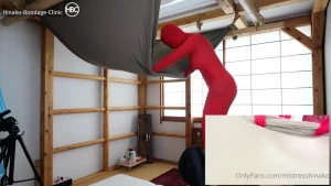 - snuggling in zentai suits inside a big hammock 982 hinako devised a