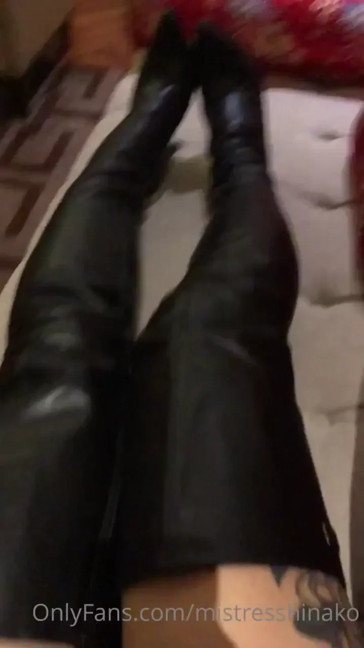 My favorit leather boots do you like it 