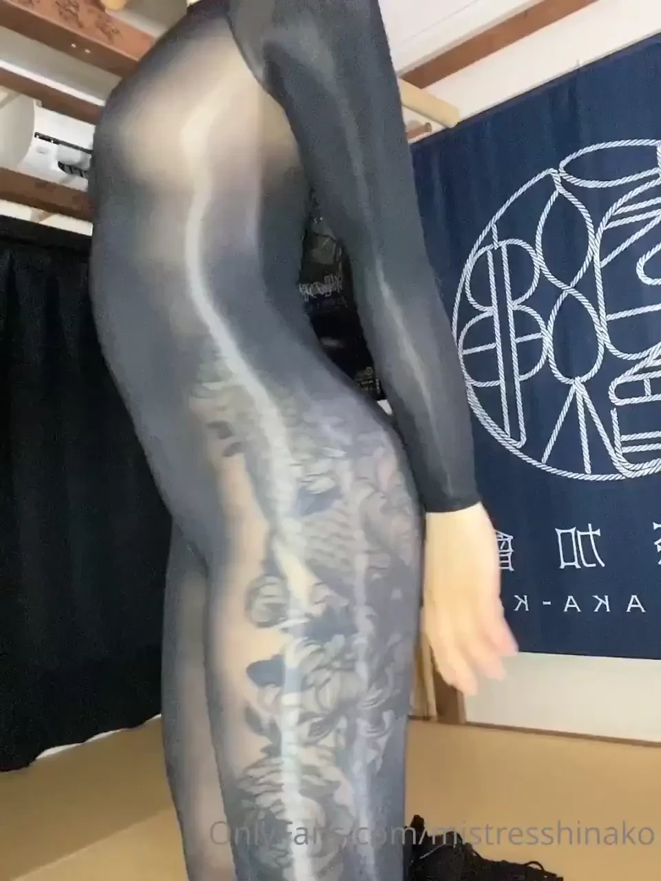 Do you like my shiny body suit 