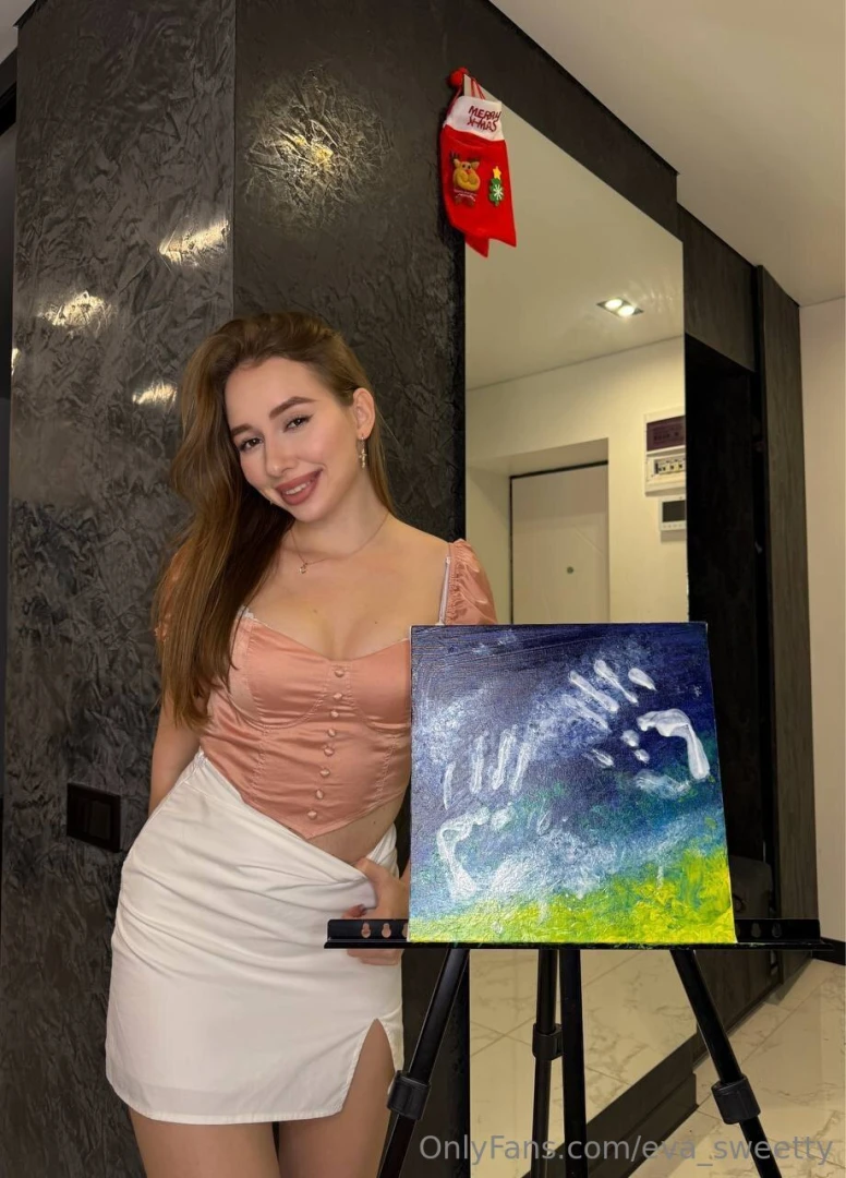 On this painting was inspired by my longing for the sea but the 