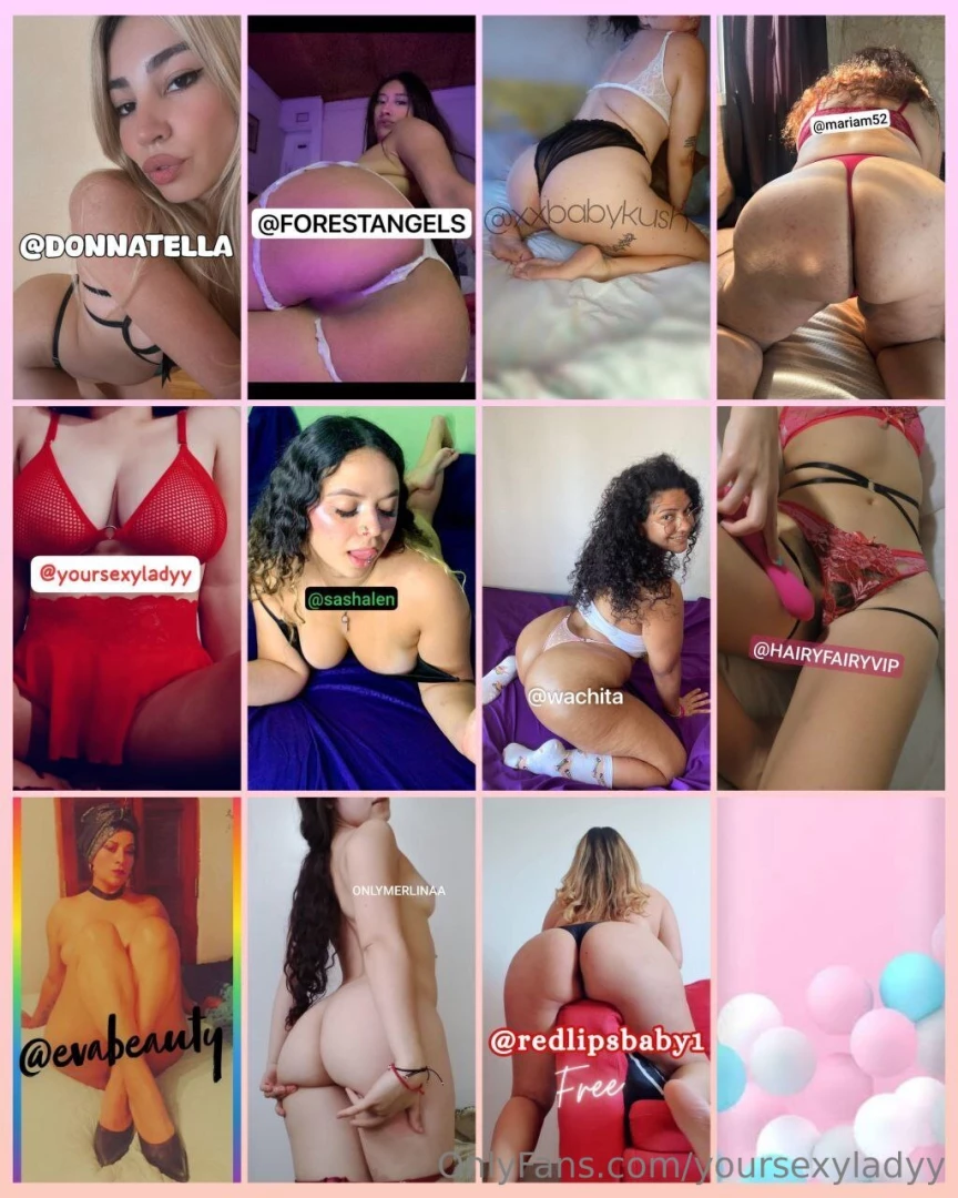 Donnatella forestangels xxbabykush mariam52 yoursexyladyy sashalen 