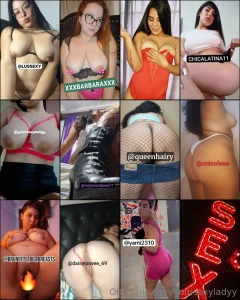 Sexy bitches 2hs lussexy xxxbarbaraxxx ana2725 chicalatina11