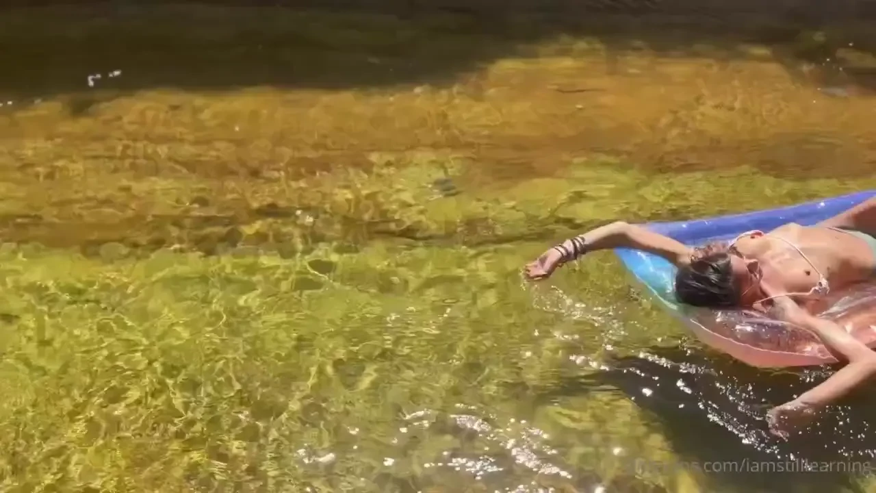 Sedona isn t all bad i get to splish splash before the river takes me 