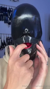 Can t wait to try out this new gag on my clients 100 rubber even the