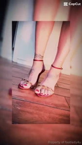 My feet for you hope you enjoy