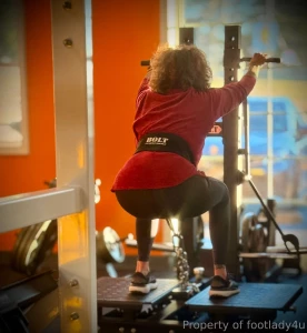 Putting in the work to build a better set of legs and plumper booty