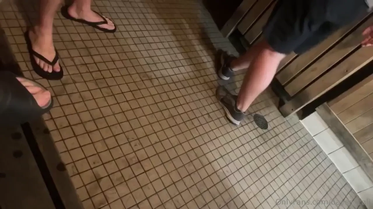 Cruising in sauna with hbguy2019 his chest turned me on a lot and 