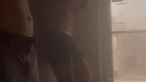 I love spending time in the steam room with the guys i arrived at the