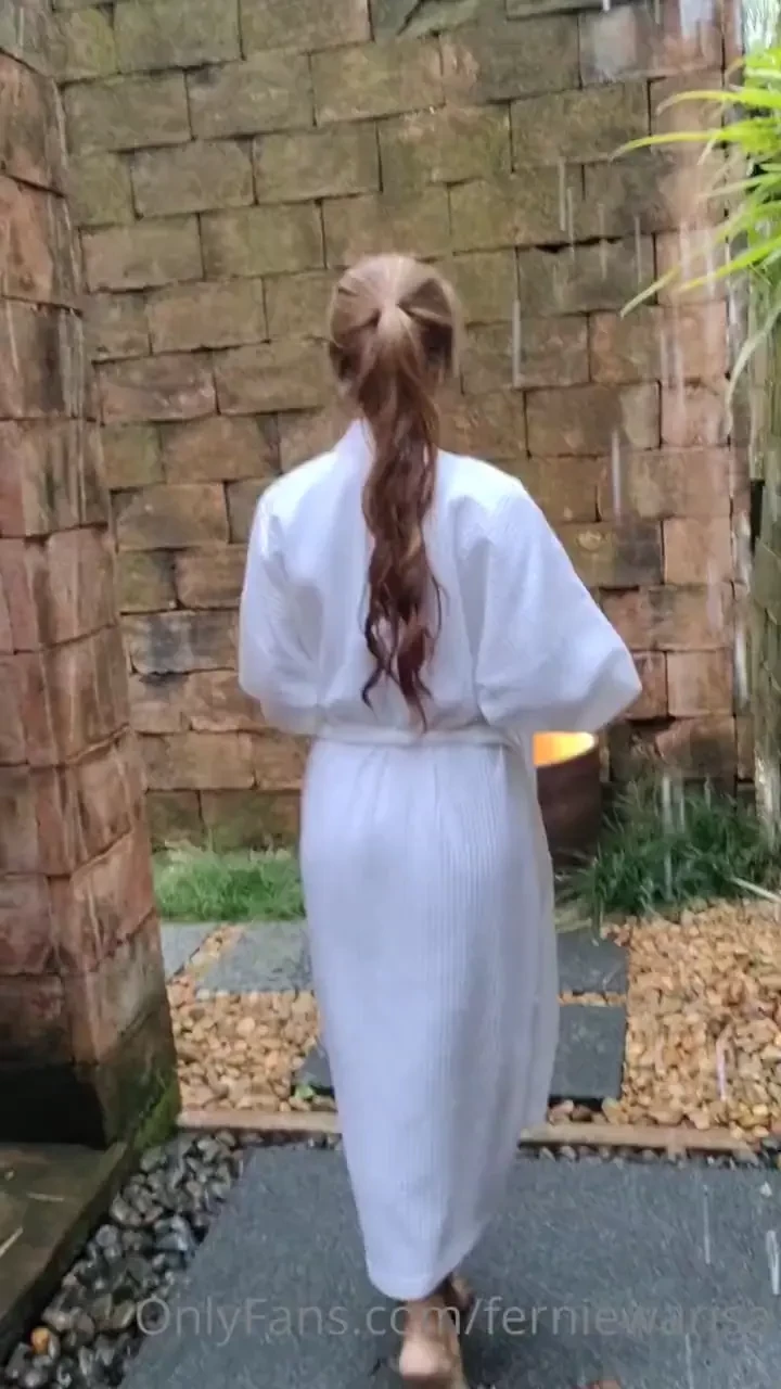 Working as spa model today 