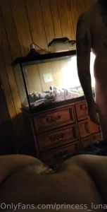 A little sweaty sexy time after work with daddy