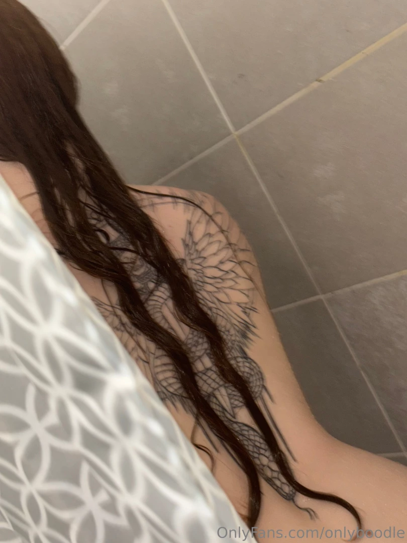 Oh no someone spotted me having a shower head over to onlyboodlee see 