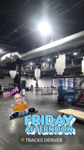 Set up last nite at tracks niteclub denver colorado