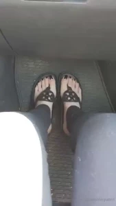 Taking advantage of the last few days of open toe weather i m