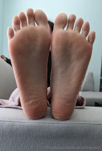 Under my soles is right where you belong doing vid calls chat sessions
