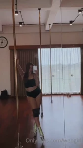 Want look naked dance on pole