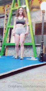 I kicked some nuts today and also looked cute flexing