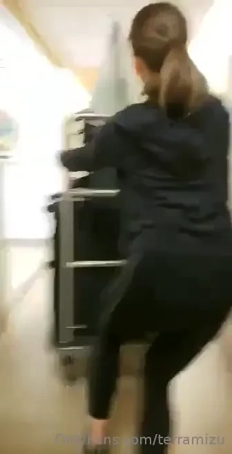 This is me and my booty getting our luggage to the car onto the next 