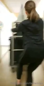 This is me and my booty getting our luggage to the car onto the next