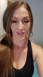 Video post session and bicep flexing